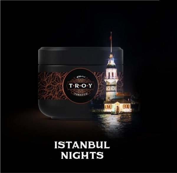 خرید تنباکو قلیان شب استانبول تروی troy
