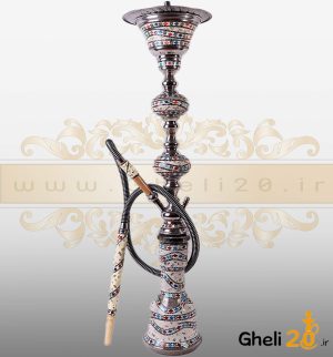 فروش قلیان خوانکی استیل صدفی خرید قلیان قلیون قلی 20