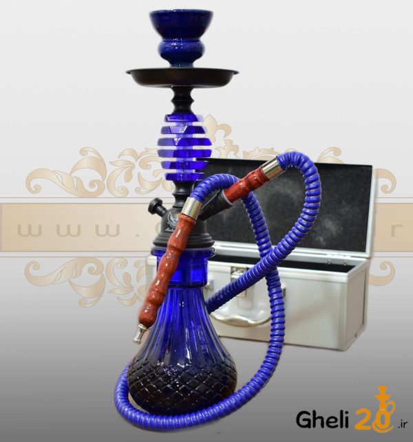 خرید قیمت فروش قلیان کیفی ارزان قرمز معتمد قلی 20 خرید قلیان کیفی ارزان ابی معتمد قلی 20