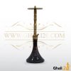 خرید فروش قلیون قلیان مدرن فانتزی طلایی تنگ مشکی