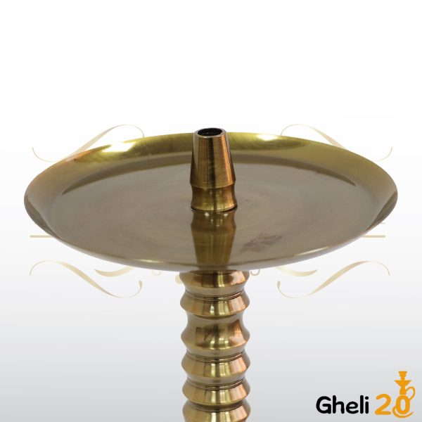 خرید فروش قلیون قلیان مدرن فانتزی طلایی تنگ مشکی