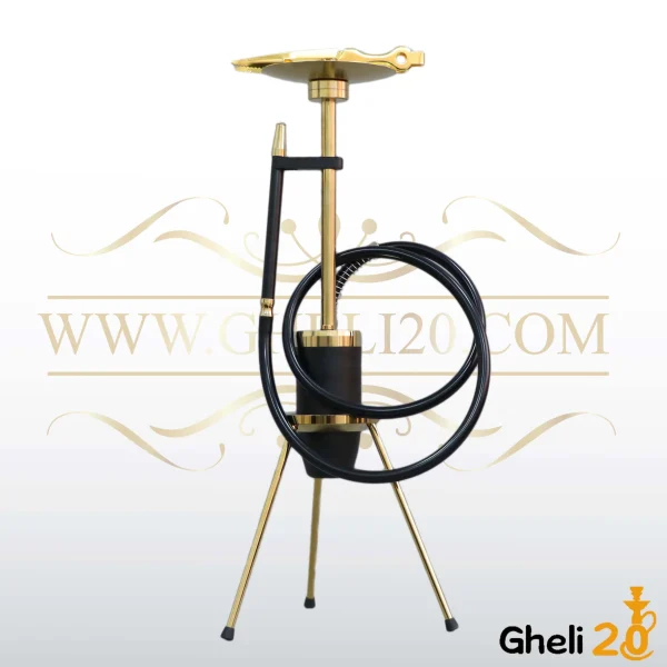 خرید فروش قیمت قلیان قلیون وارداتی لاکچری 3پایه مشکی طلایی خرید فروش قیمت قلیان قلیون وارداتی لاکچری 3پایه مشکی طلایی