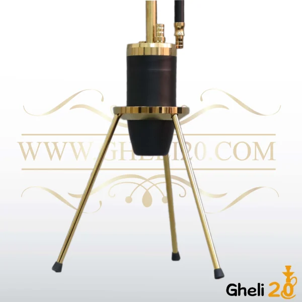 خرید فروش قیمت قلیان قلیون وارداتی لاکچری 3پایه مشکی طلایی خرید فروش قیمت قلیان قلیون وارداتی لاکچری 3پایه مشکی طلایی