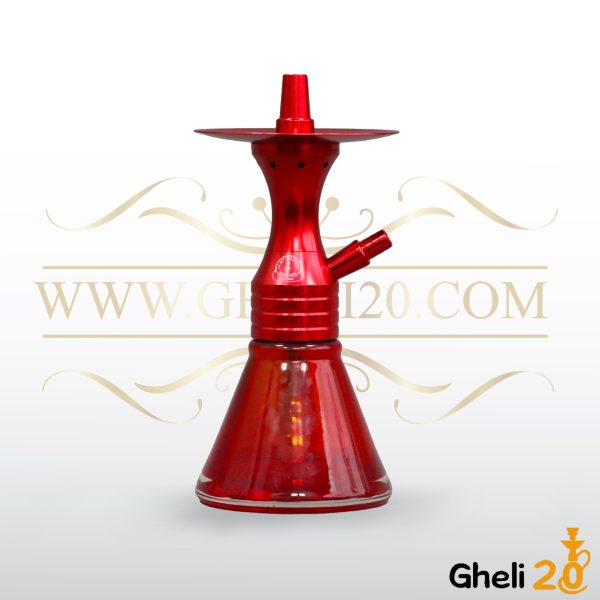 خرید قلیان قلیون لاکچری کوچک وارداتی AMY DELUXE قرمز