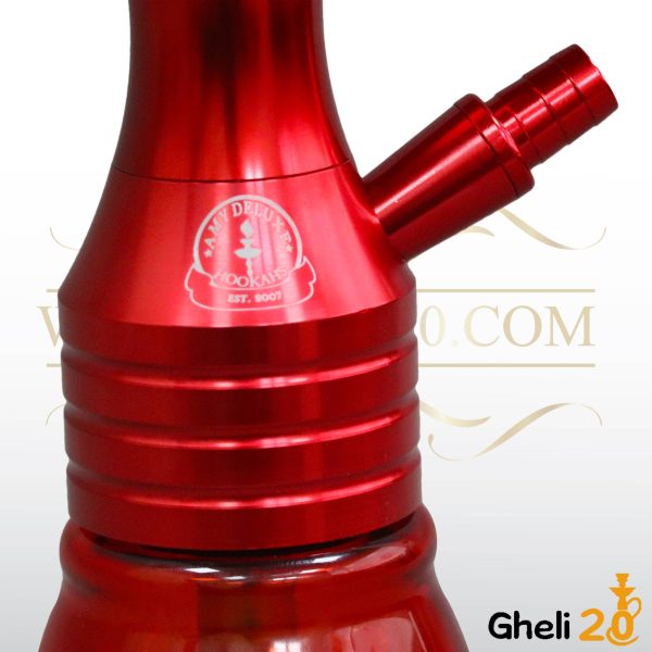 خرید قلیان قلیون لاکچری کوچک وارداتی AMY DELUXE قرمز