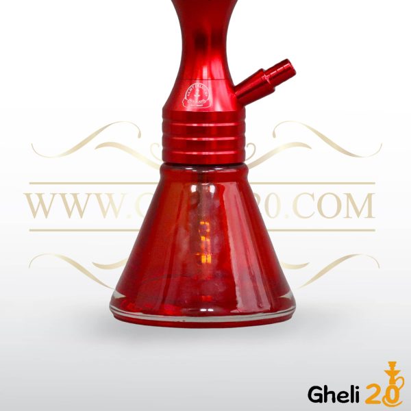 خرید قلیان قلیون لاکچری کوچک وارداتی AMY DELUXE قرمز