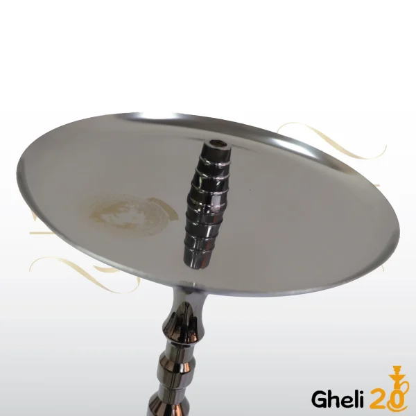 خرید قلیان قلیون لاین کینگ شمش استیل خالص تنگ شفاف