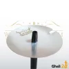 خرید قلیون قلیان مشکی وارداتی Alfe Shisha تنگ طرح دار 