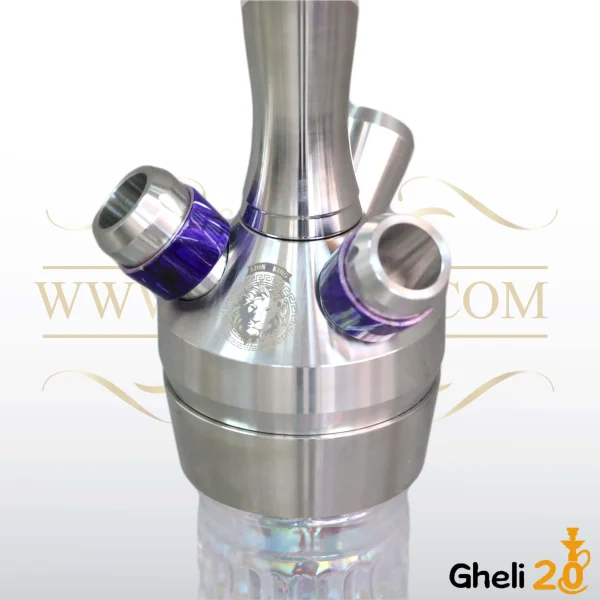 خرید قلیان قلیون لاین کینگ بدنه رنگ بنفش شمش استیل خالص تنگ آیسی NEW خرید قلیان قلیون لاین کینگ بدنه رنگ بنفش شمش استیل خالص تنگ آیسی NEW