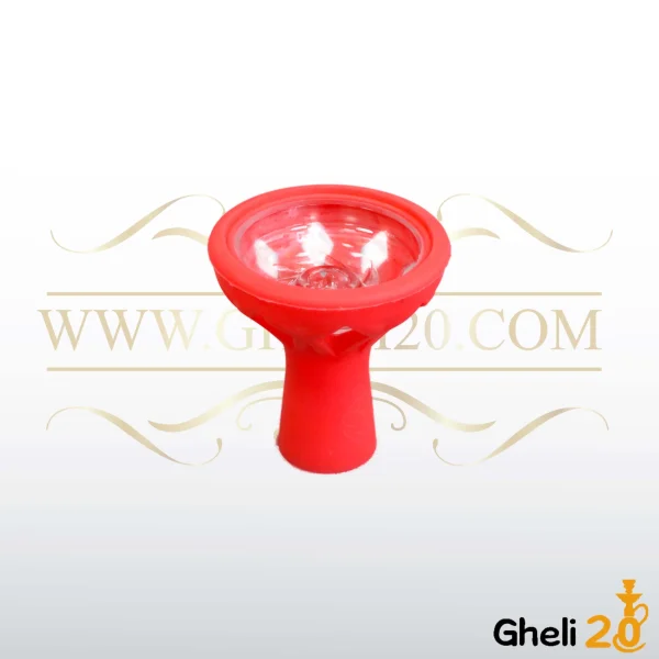 قیمت سری قلیان قلیون سیلیکونی مدرن درجه 1 بدنه سیلیکونی قرمز داخل شیشه قیمت سری قلیان قلیون سیلیکونی مدرن درجه 1 بدنه سیلیکونی قرمز داخل شیشه