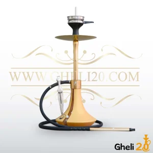 خرید قلیان قلیون لاکچری وارداتی درجه 1 بدنه تمام شمش استیل – برند MK