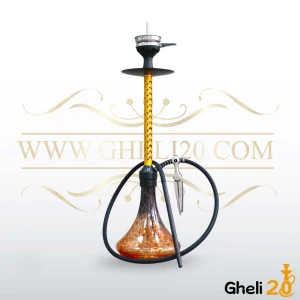 خرید قلیان قلیون لاکچری وارداتی درجه 1 بدنه تمام سوپاپ مخفی شمش استیل – برند Porch Dezine